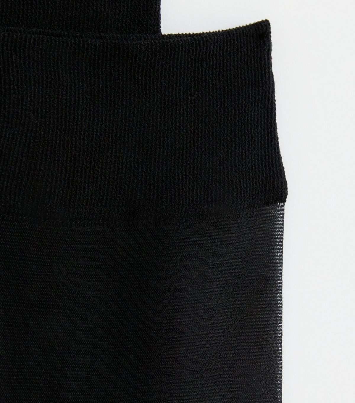 New Look Black Knee High Tights New Look - 4