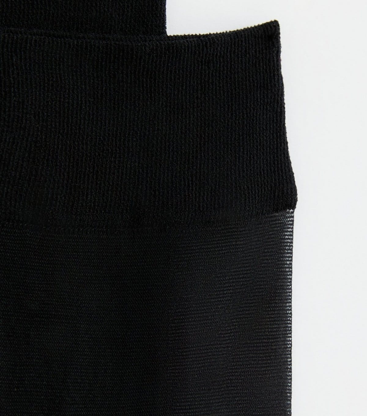 New Look Black Knee High Tights New Look - 4