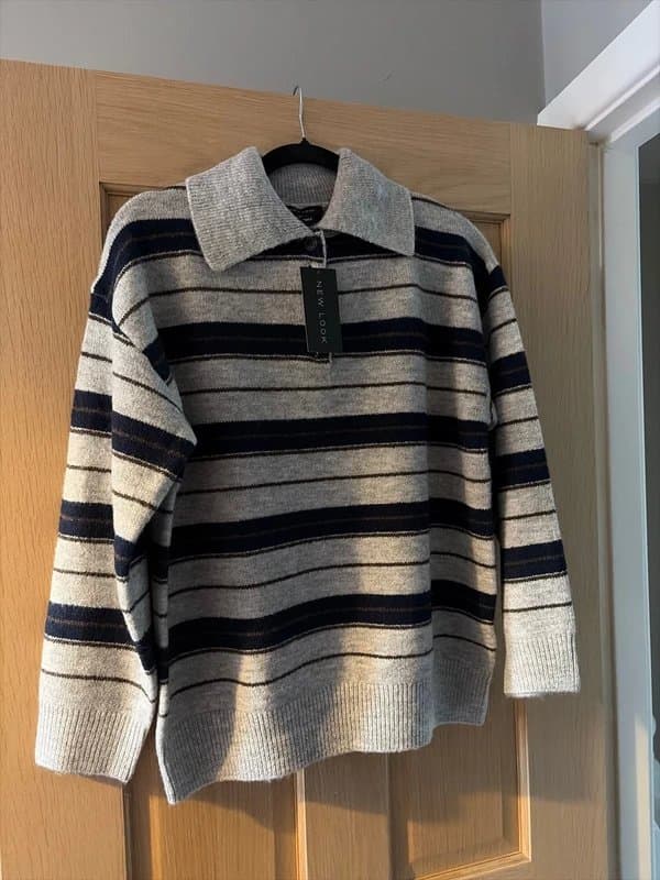 New Look New look striped jumper size small