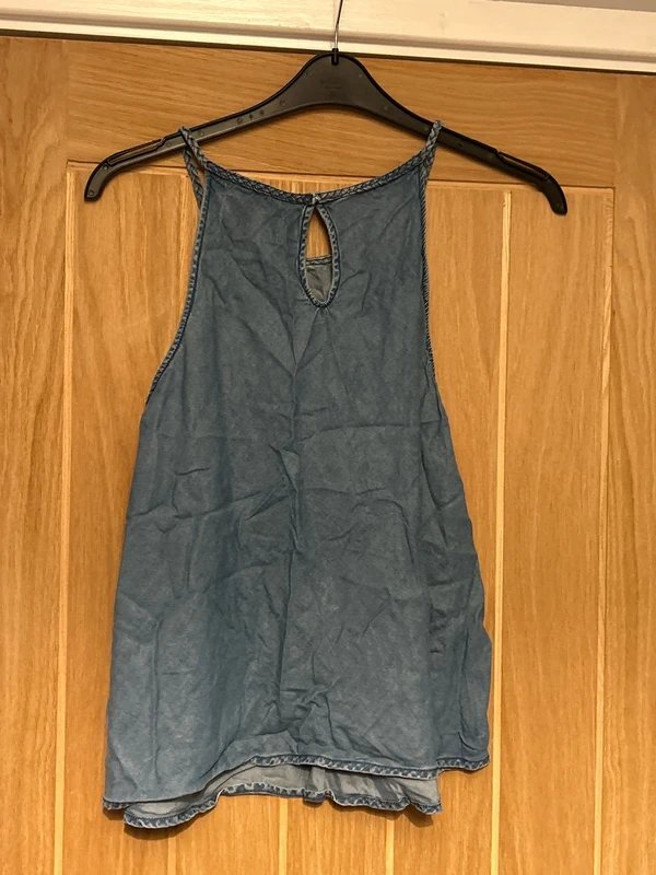 New Look New look denim halter neck top size 18 - 1