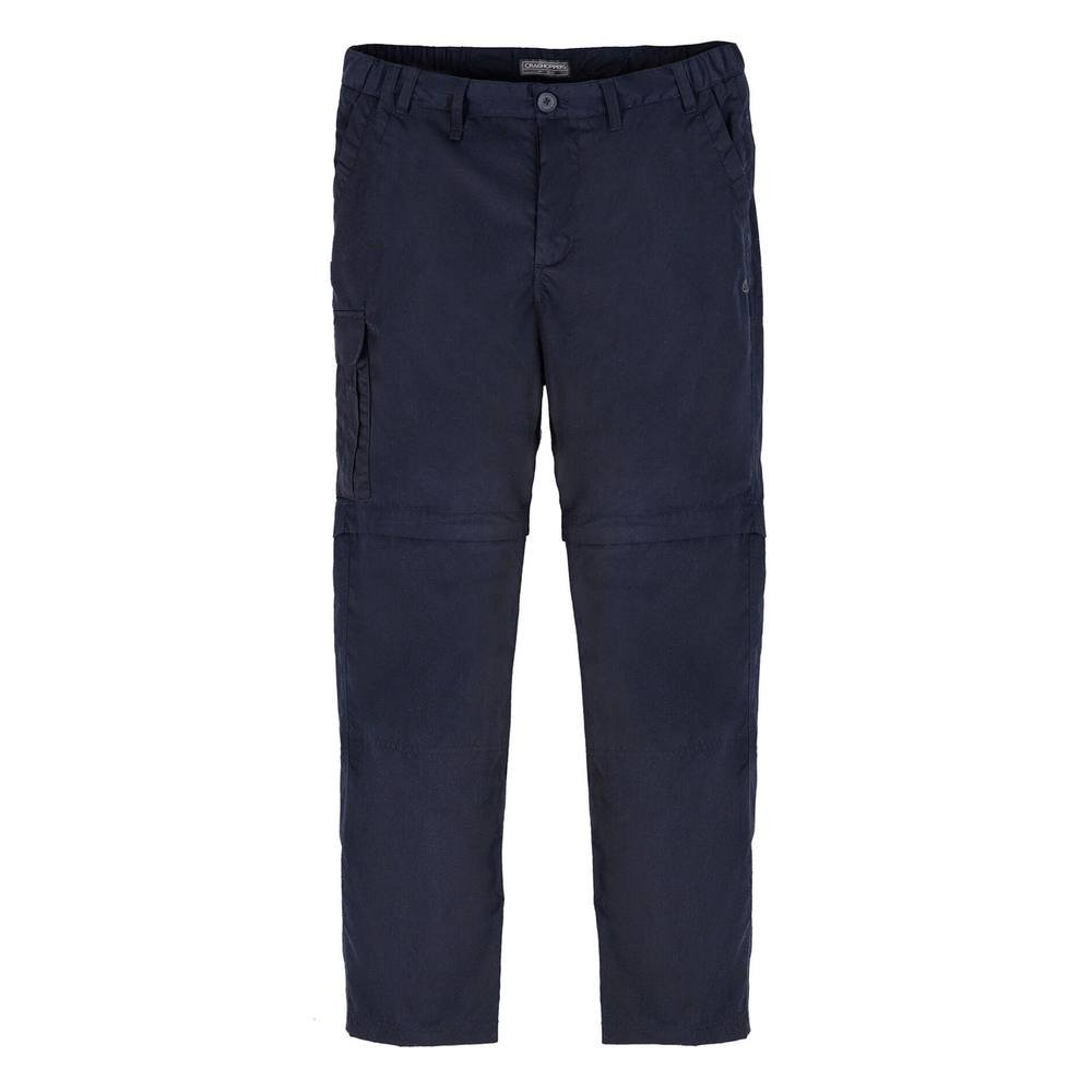 Craghoppers Craghoppers Men's Kiwi Convertible Tailored Trousers in Dark Navy - 3