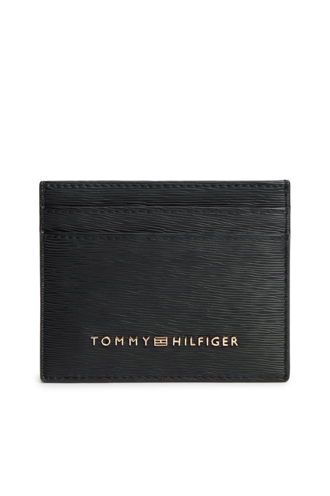 Tommy Hilfiger Tommy Hilfiger Women's Th Modern Cc Holder Black