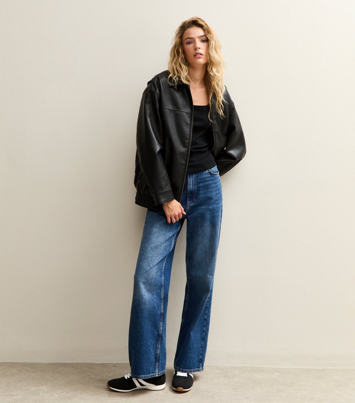 New Look Women's Black Square Neck Top New Look - 3