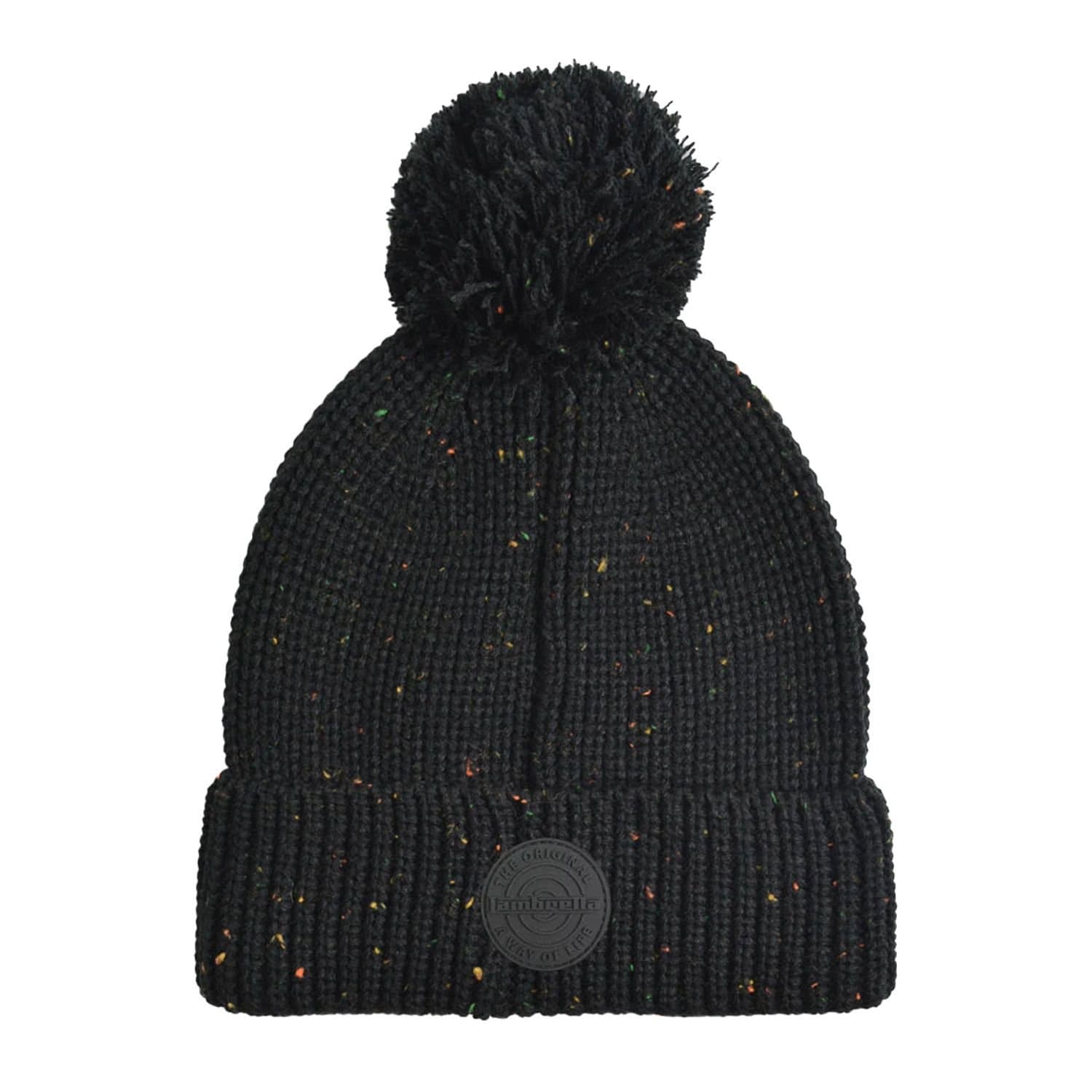 Lambretta Lambretta Men's Logo Bobble Beanie in Black
