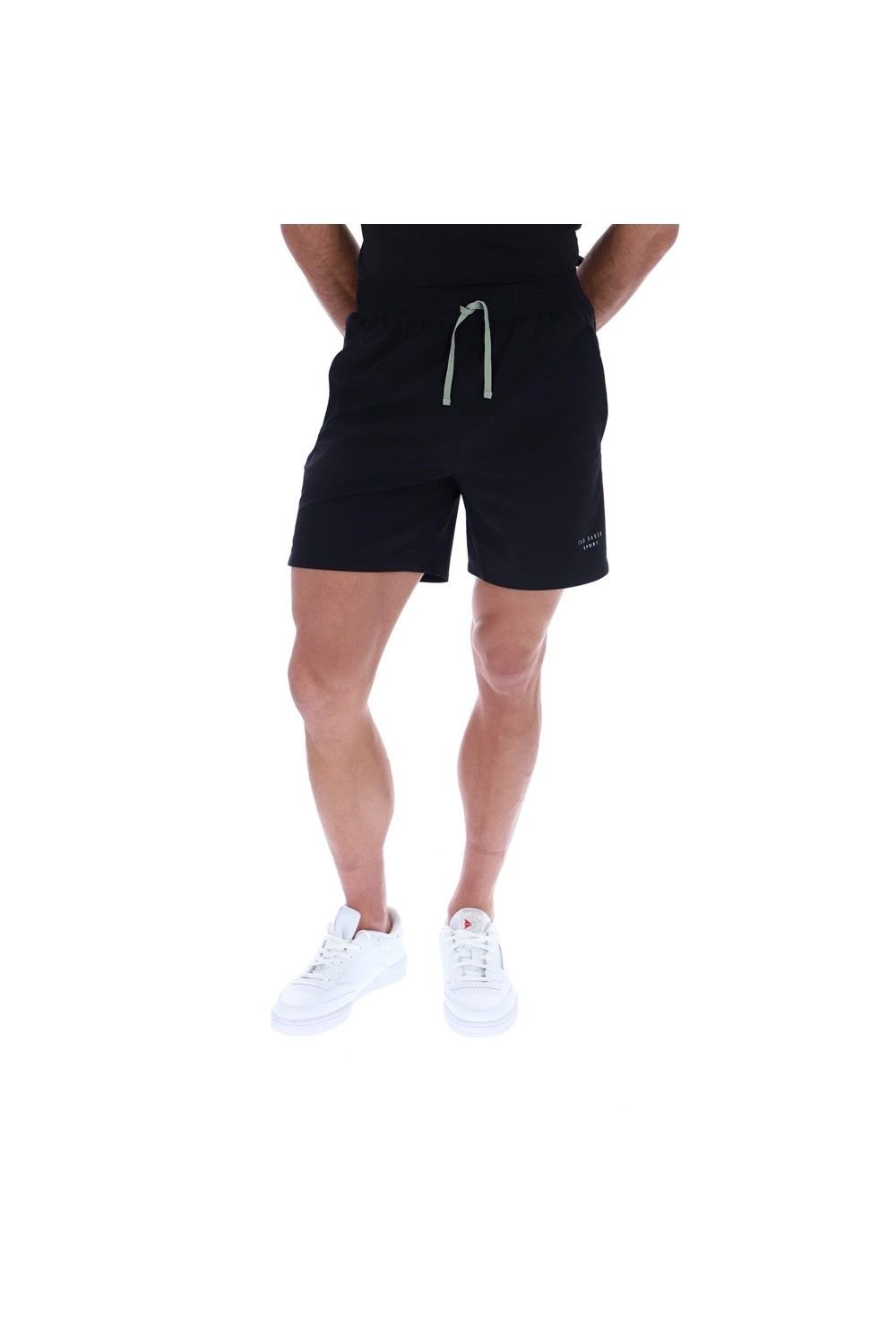 Ted Baker Ted Baker Men's Richard Lightweight Running Shorts in Black - 1