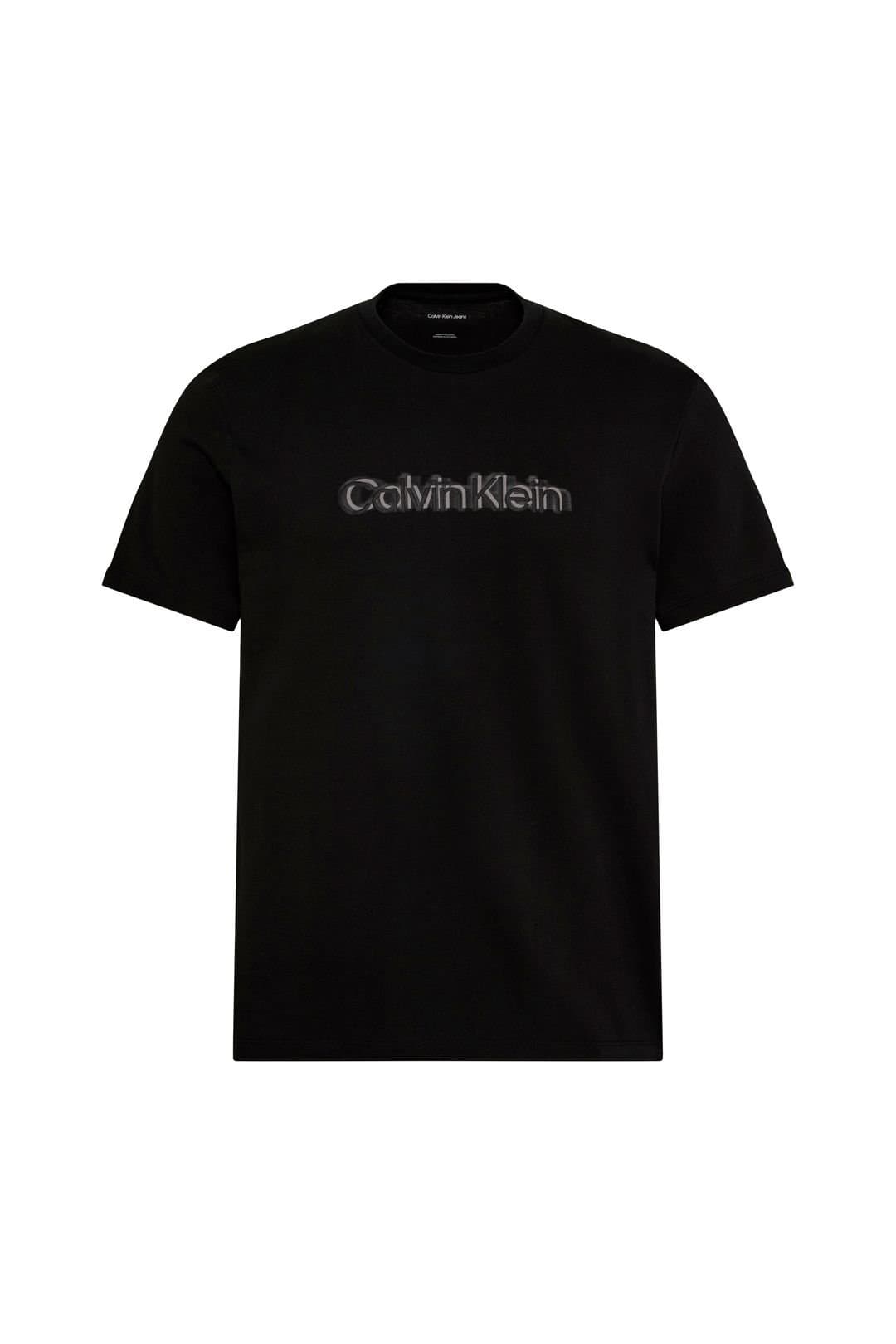 Calvin Klein Calvin Klein Men's Ss Puff Standard Graphic Tee Black