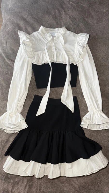 ASOS Asos Luxe set (top & skirt) UK 4