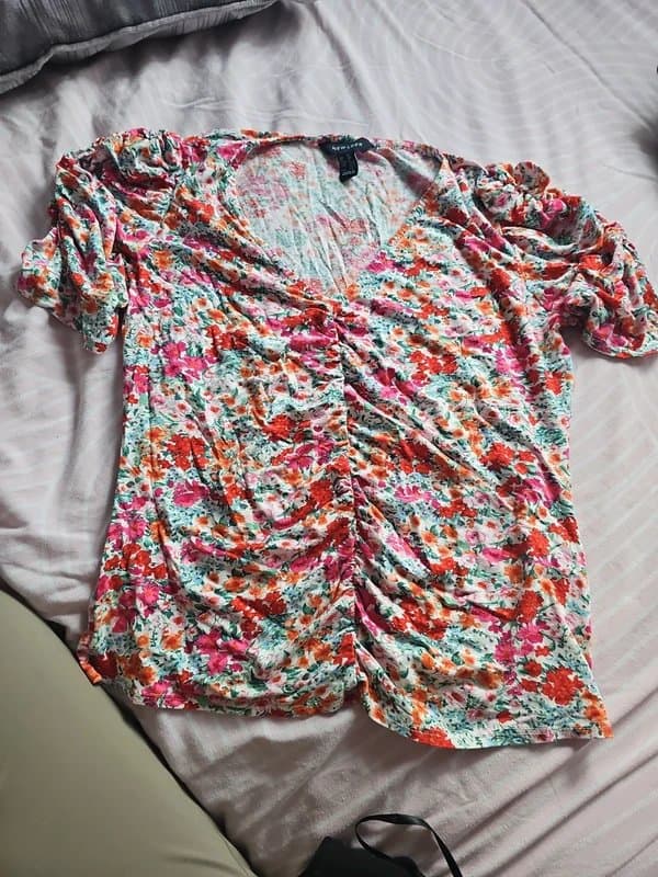 New Look New look ruched top