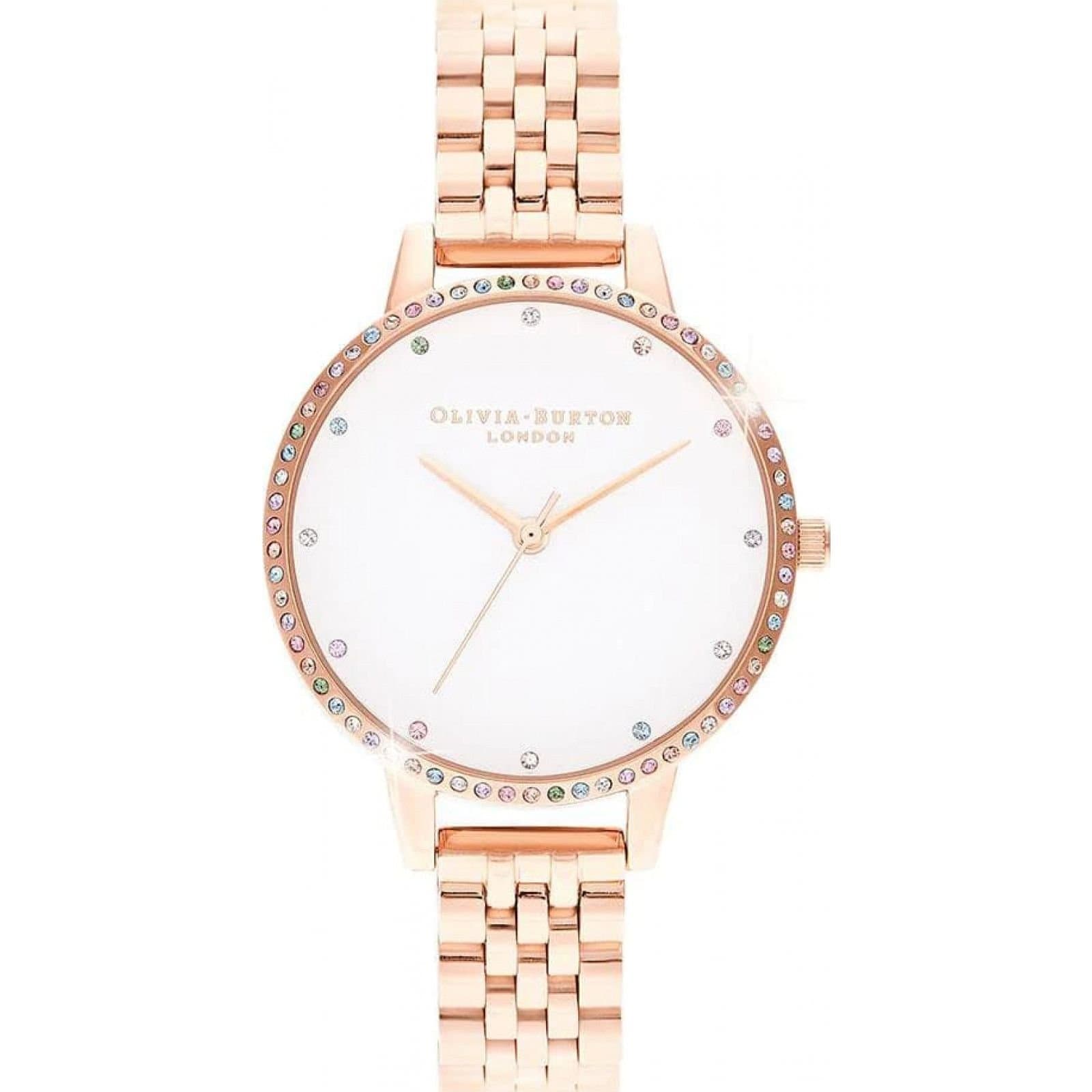 Olivia Burton Olivia Burton Women's OB16RB21 34mm Quartz Watch in Rose Gold
