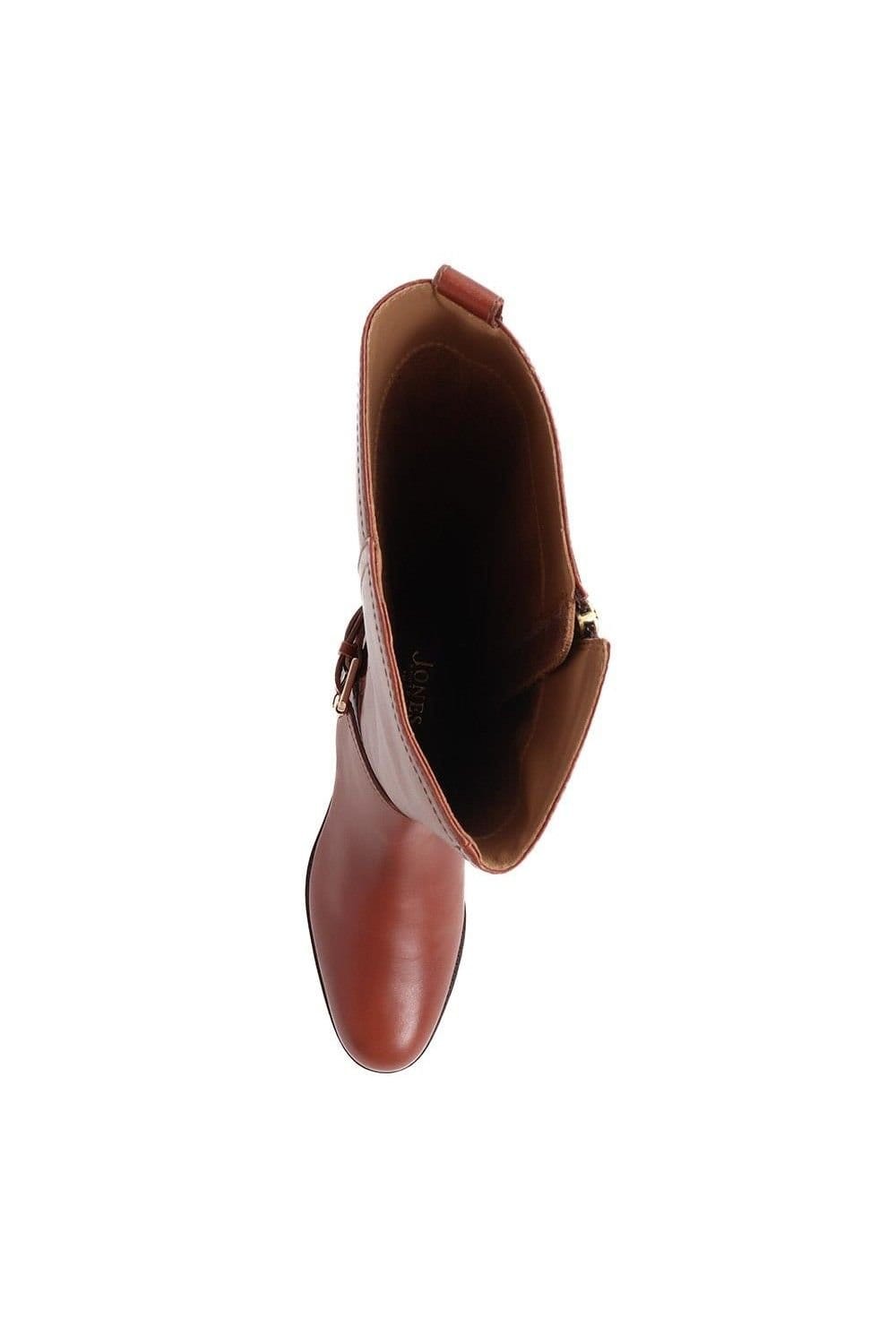 Jones Bootmaker Jones Bootmaker Women's Emaline Leather Long Boots in Tan - 4