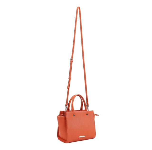 Paul Costelloe Paul Costelloe Women's Drini Cross Body Bag in Orange - 3