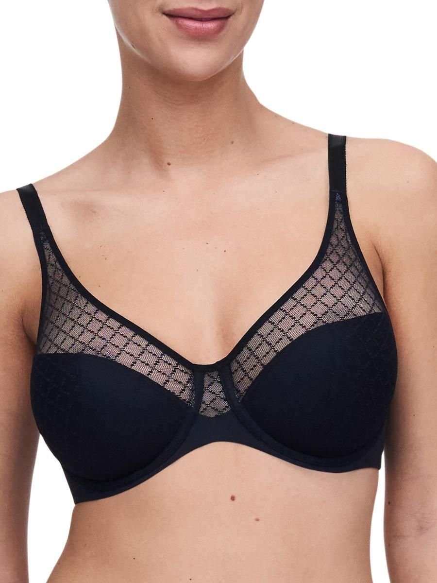 Chantelle Chantelle Women's Norah Chic Covering Moulded Bra in Black - 2