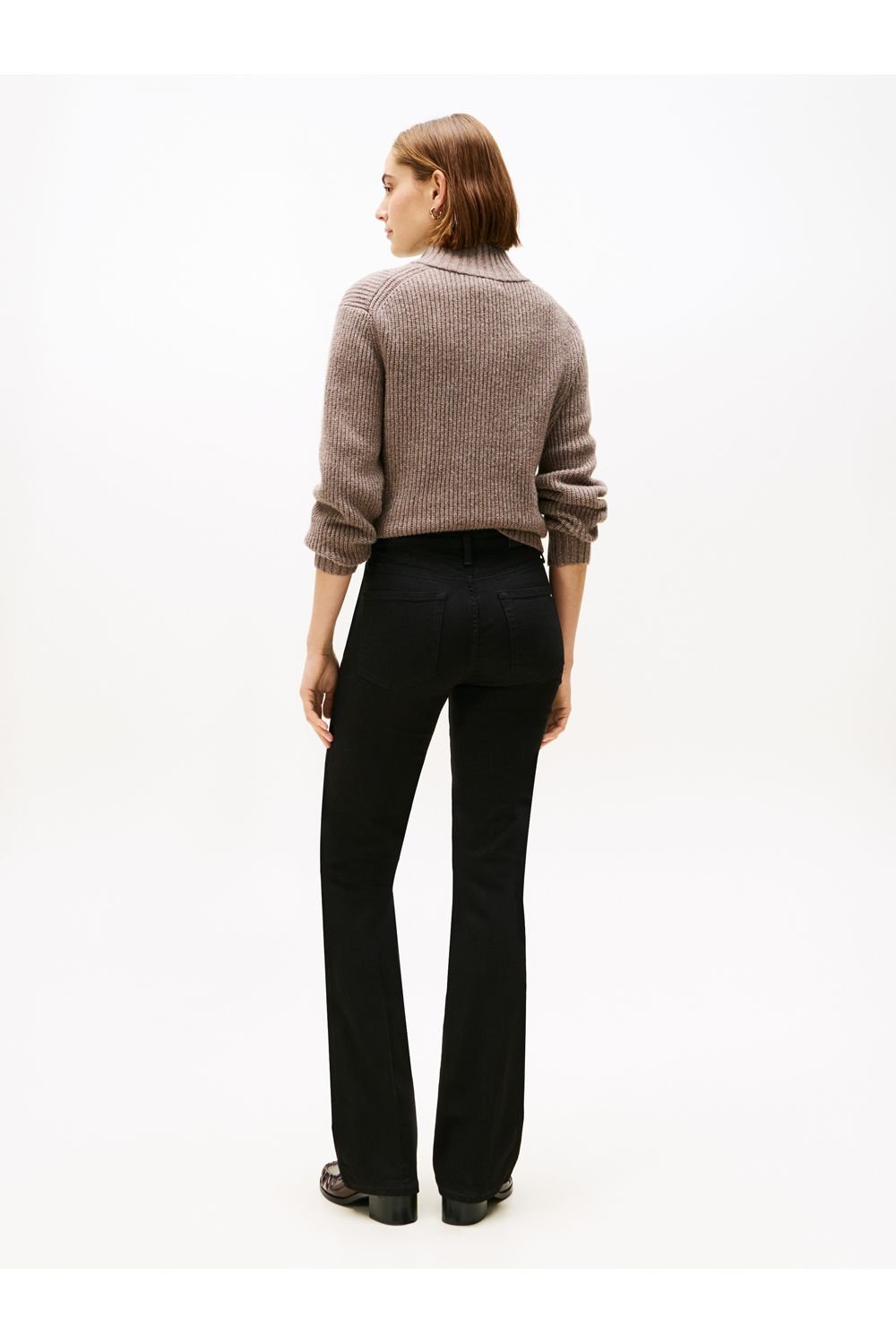 Tommy Hilfiger Tommy Hilfiger Women's Denim Bootcut jean in Black - 4