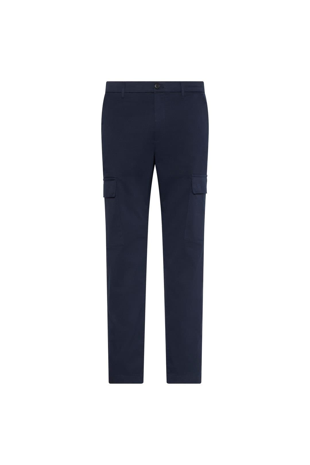 Calvin Klein Calvin Klein Navy Slim Cotton Stretch Cargo Pants