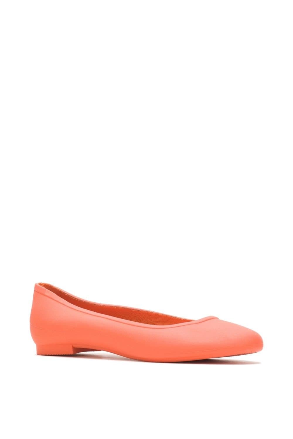Hush Puppies Hush Puppies Orange Rubber Slip-On Shoes