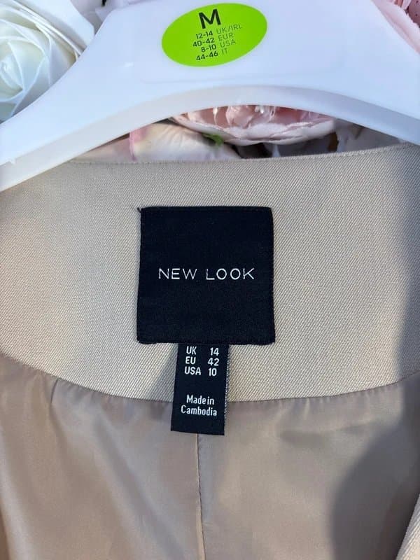 New Look Brand new cream waistcoat