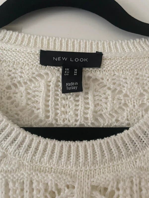 New Look New look Crochet style lightweight knit