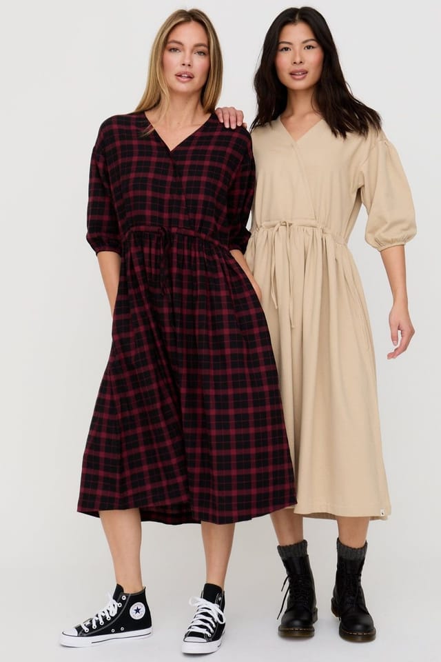 Turtledove London Turtledove London Women's Belle Red Dress - 2