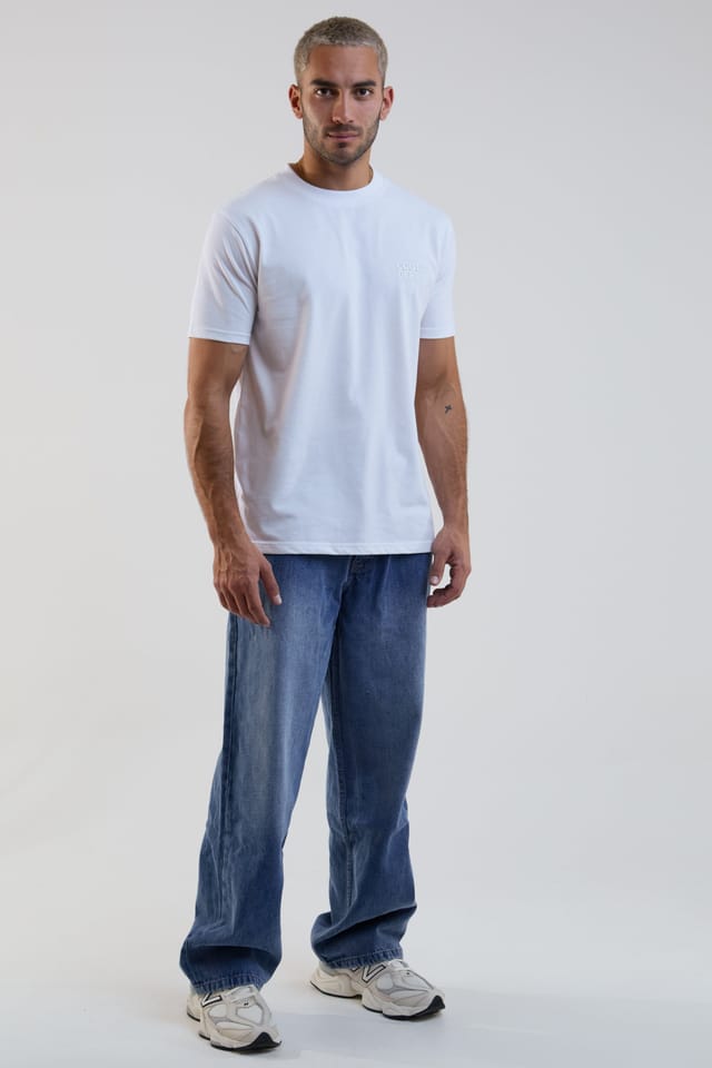 BCouture BCouture Men's Regular Fit Cotton T-Shirt in White - 2