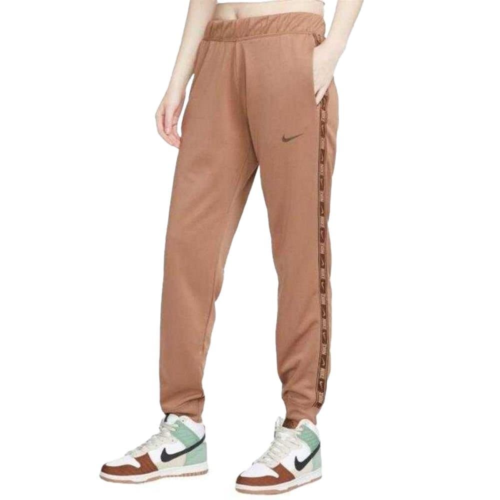 Nike Nike Women's Branded Tape Jogging Bottoms in Brown