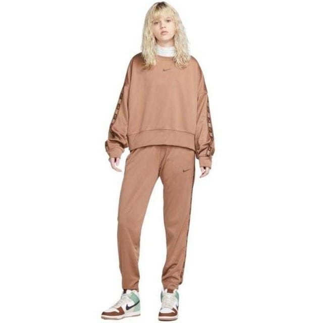Nike Nike Women's Branded Tape Jogging Bottoms in Brown - 3