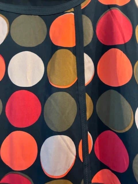 Boden Striking Short Sleeved Silk Dress