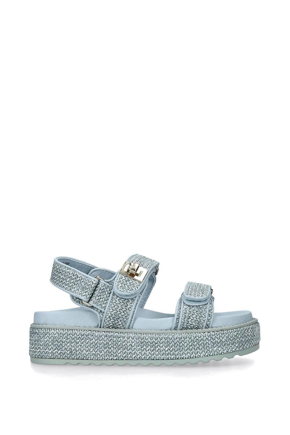 Steve Madden STEVE MADDEN Women's 'Bigmona Blue' Sandals in Blue - 1
