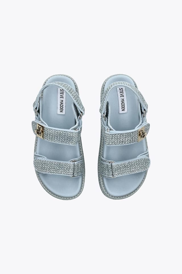Steve Madden STEVE MADDEN Women's 'Bigmona Blue' Sandals in Blue - 2