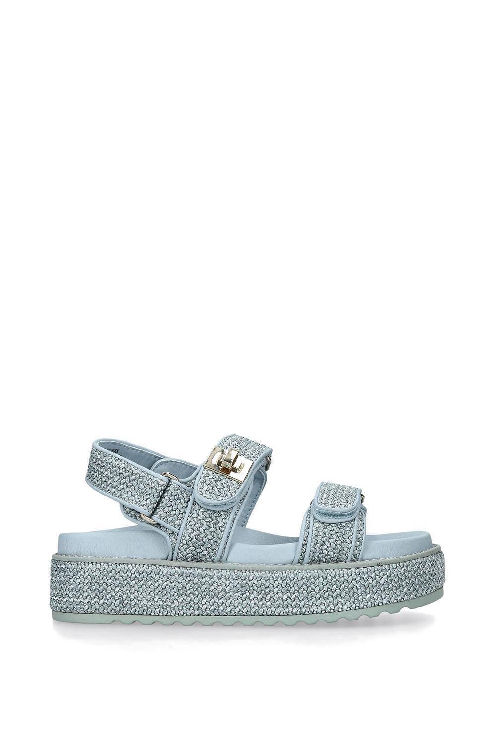 Steve Madden STEVE MADDEN Women's 'Bigmona Blue' Sandals in Blue - 3