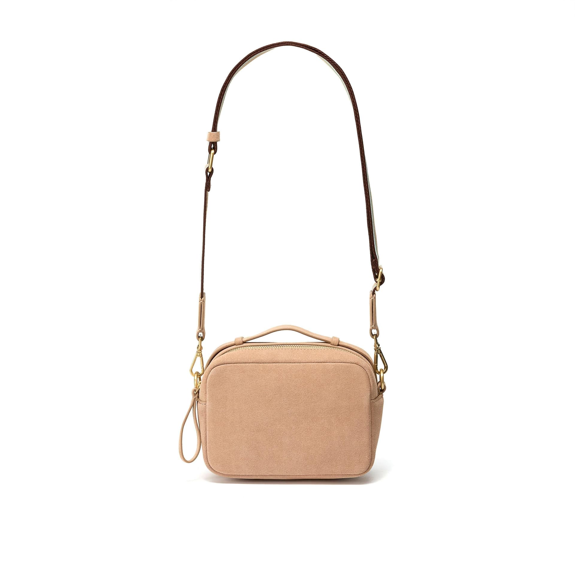 Clarks Clarks Taupe Suede Shoulder Bag, Cross Body Bag