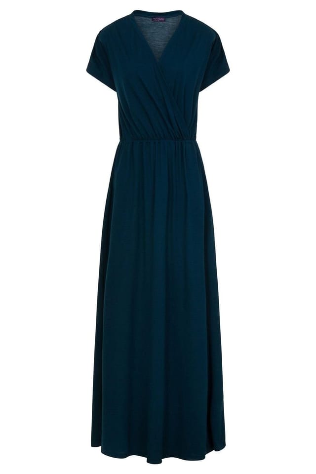 Hot Squash Hot Squash Women's The Maxi Dress in Teal - 3