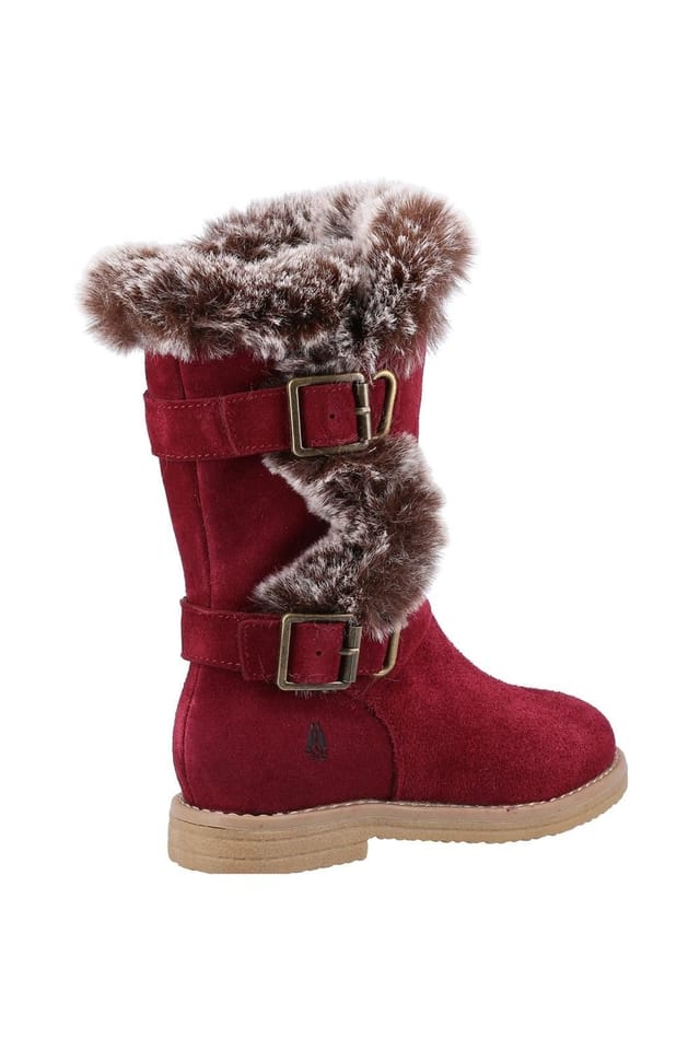 Hush Puppies Hush Puppies Women's 'Mini Megan' Suede Boot in Red - 2
