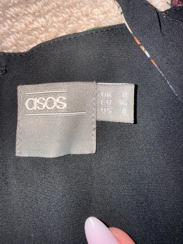 ASOS ASOS cami wrap jumpsuit - size 6 - 1