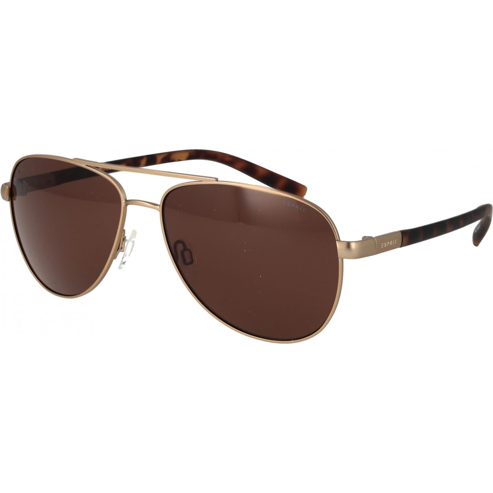 Esprit Esprit Men's ET17924 59535 Aviator/Navigator Sunglasses in Bronze
