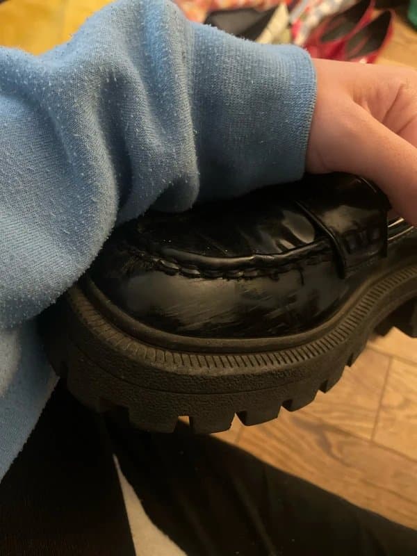 ASOS Black chunky loafers