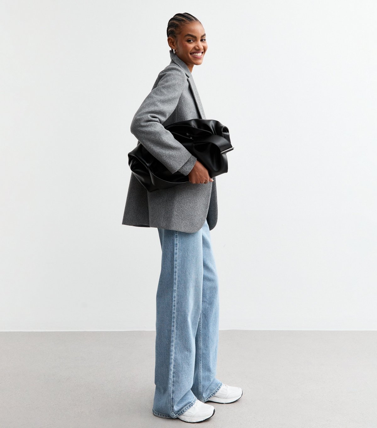 New Look Women's Tall Pale Blue Adalae Wide Leg Jeans New Look - 2