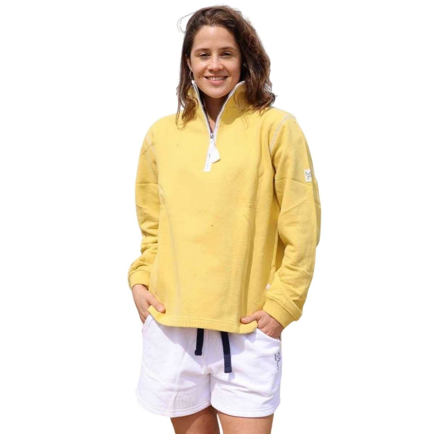 Lazy Jacks Lazy Jacks Women's Supersoft Sweatshirt in Lemon
