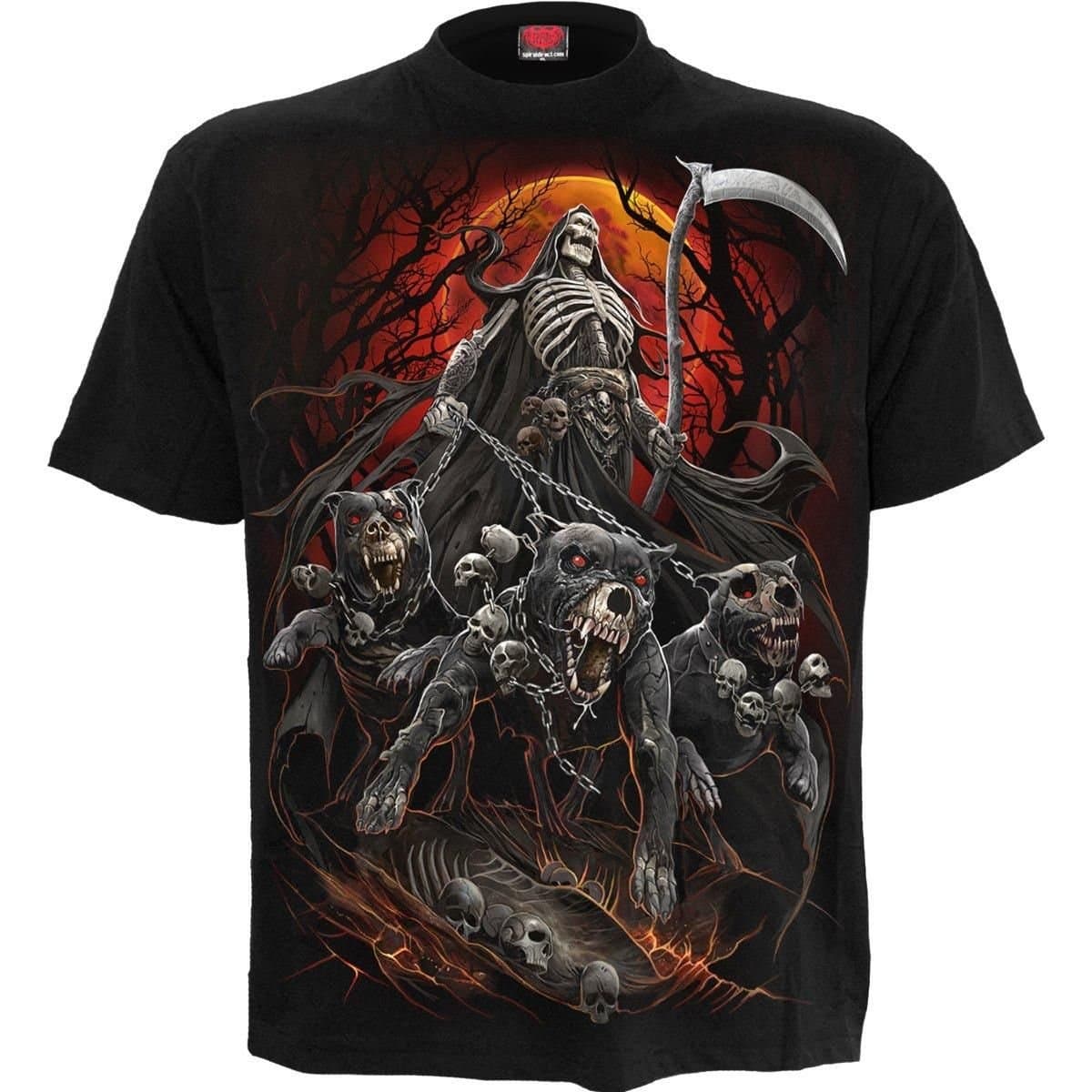 Spiral Spiral Men's HARBINGERS - T-Shirt Black