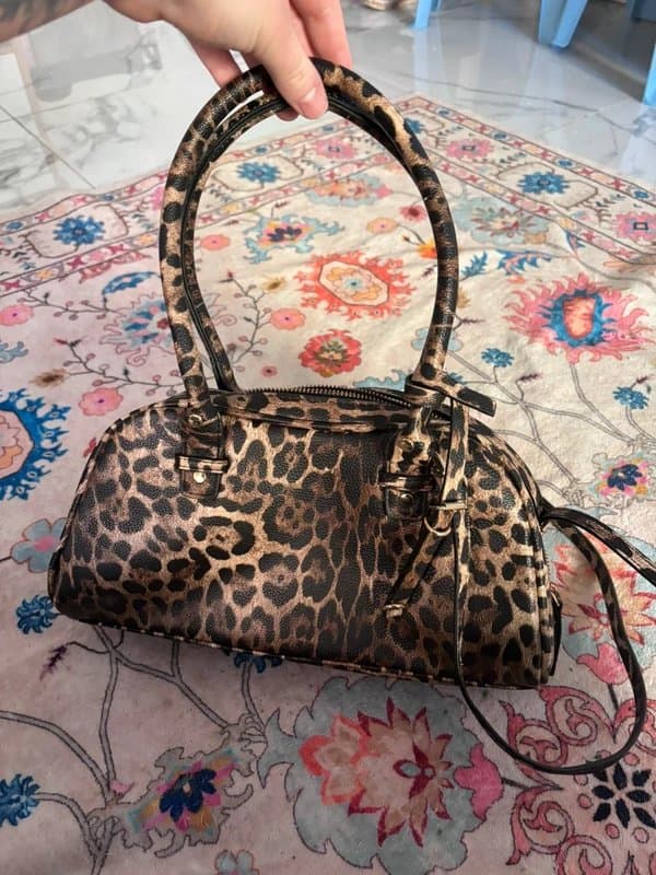 ASOS ASOS leopard print handbag