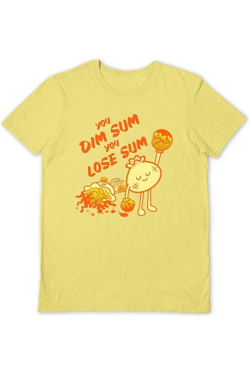 Benjimoji Benjimoji Men's Dim Sum T-Shirt in Yellow