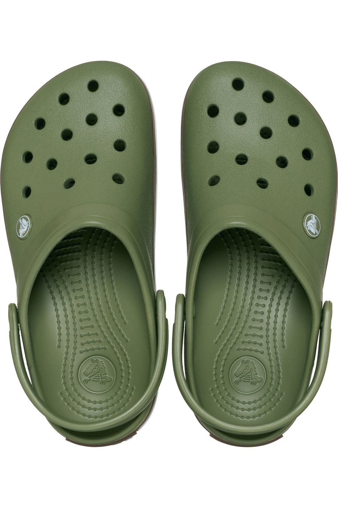 Crocs Crocs Women's Croc Band Gum Sole Cargo in Green - 3