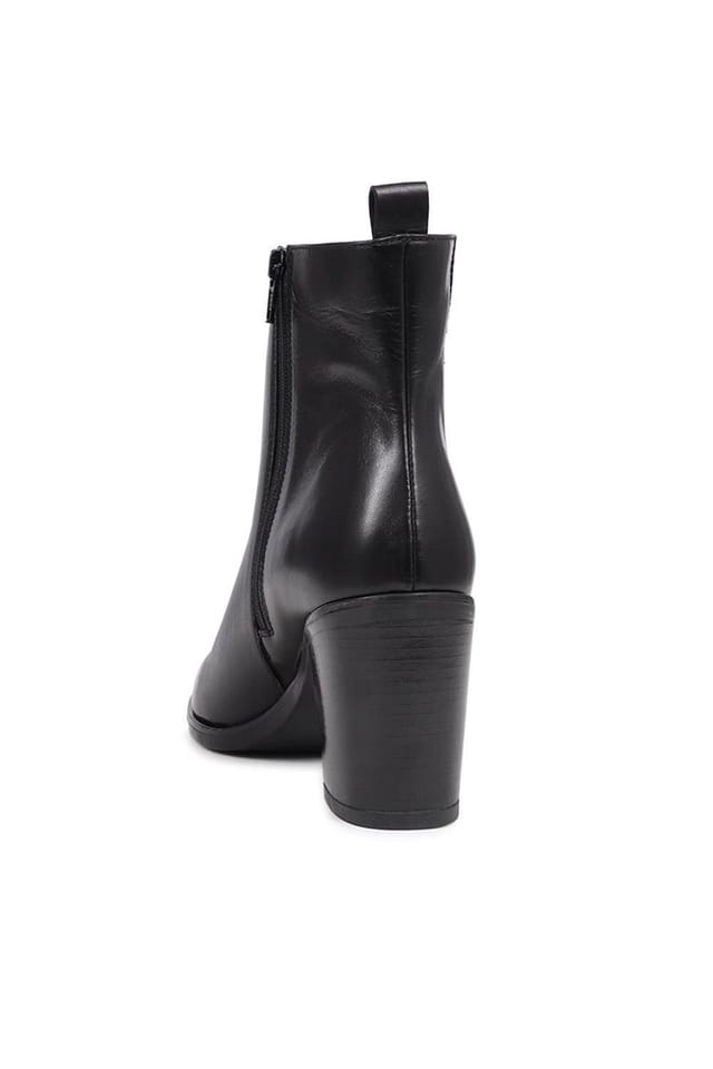 Jones Bootmaker Jones Bootmaker Women's Kalamata Heeled Ankle Boots in Black - 3
