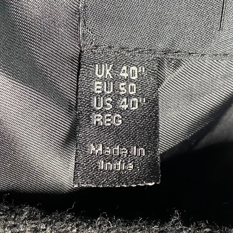 ASOS ASOS Men's Herringbone Suit Jacket Blazer - UK 40 / EU 50 - Used - Good