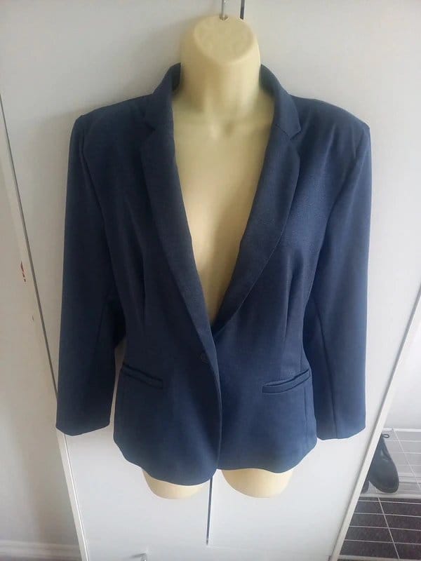 TU Woman Navy Blazer - Classic Fit