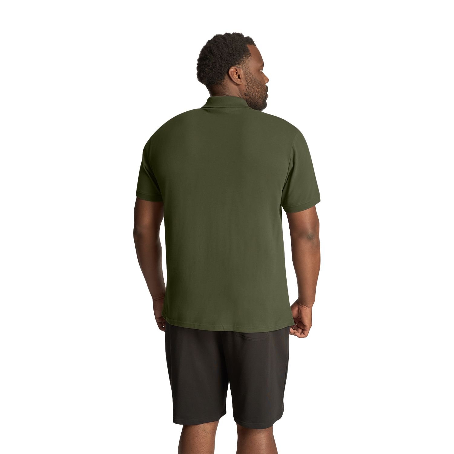 Lyle & Scott Lyle & Scott Men's Plain Plus Polo Shirt in Olive - 2