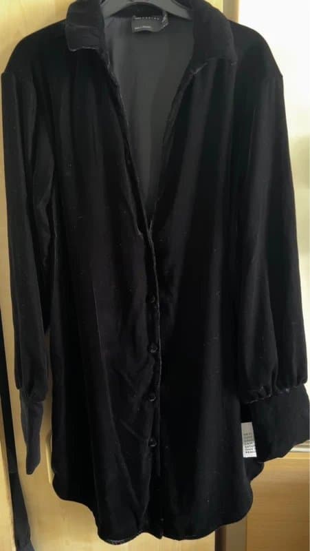 ASOS ASOS black dress velvet