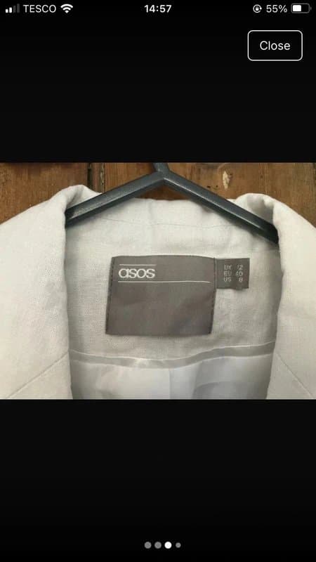 ASOS ASOS women’s linen blazer, size 12