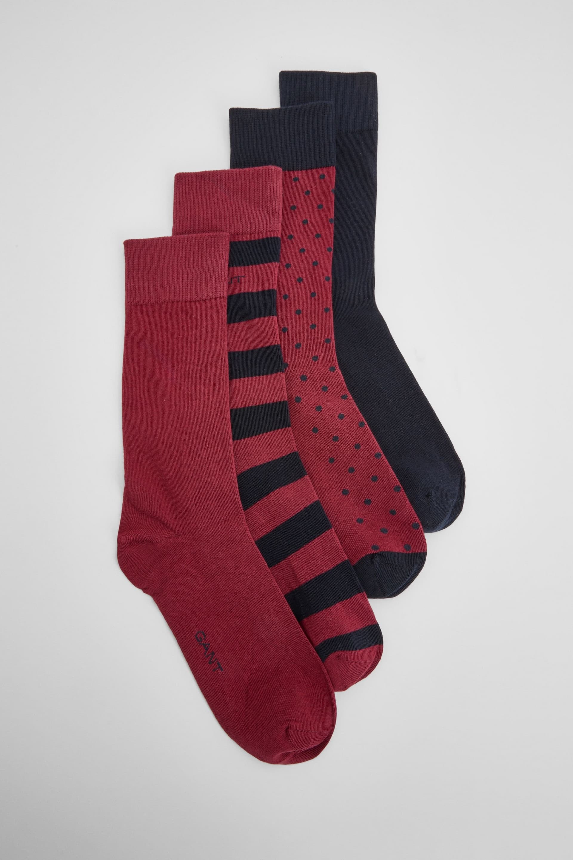 Gant Gant Men's 4 Pack Sock Red