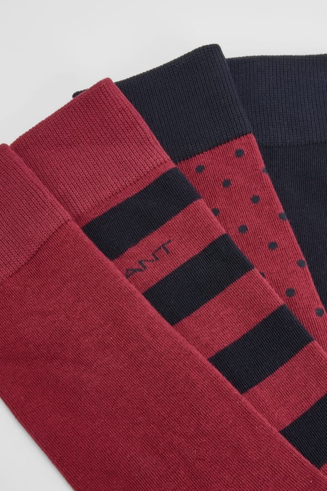 Gant Gant Men's 4 Pack Sock Red - 2