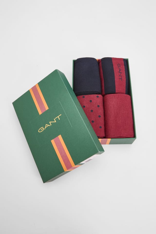 Gant Gant Men's 4 Pack Sock Red - 3